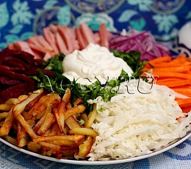 Большой татарский салат
