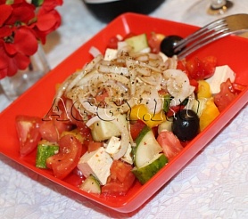Постный "Греческий" салат