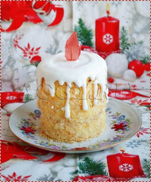 Пирожные «Рождественские ёлочки»