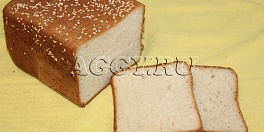 Хлеб с кунжутом в хлебопечке