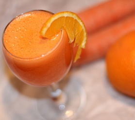 Фреш апельсиновый с морковью