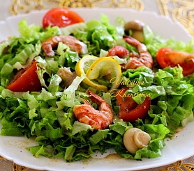 Сочный и легкий салат