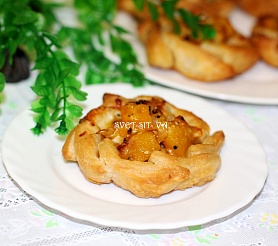 Закусочные мини пироги с тыквой