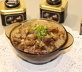 Салат из баклажан со вкусом грибов 