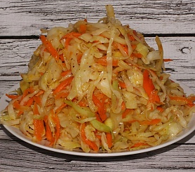 Маринованный капустный салат