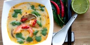 Тайский суп "ТОМ ЯМ КУНГ"