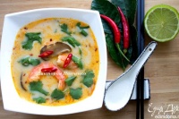 Тайский суп "ТОМ ЯМ КУНГ"